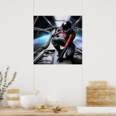 SF Hero aan boord van ruimteschip 2 Poster (Keuken)