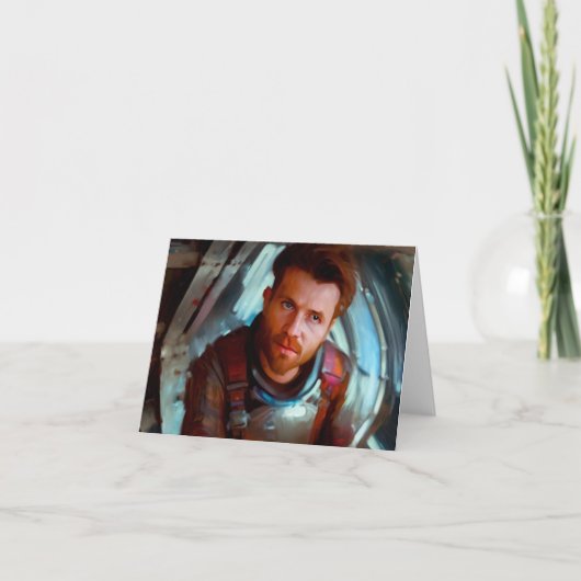 SF Hero aan boord van ruimteschip 4 Kaart (Voorkant)