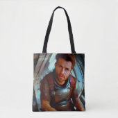 SF Hero aan boord van ruimteschip 4 Tote Bag (Voorkant)