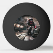 SF Hero In Ruimteschip (3) Pingpongbal (Achterkant)