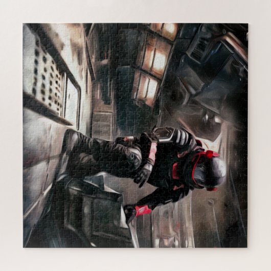 SF Hero Ruimte (1) Legpuzzel (Horizontaal)