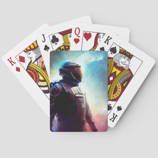 SF Hero Ruimte (3) Pokerkaarten (Achterkant)