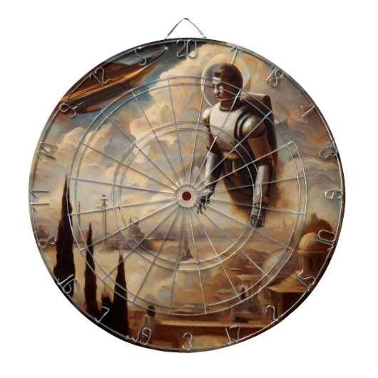 SF Italiaanse Masters (1) Dartbord (Voorkant)