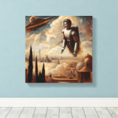 SF Italiaanse Masters Stijl 1 Canvas Afdruk (Insitu (Houten vloer))