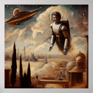 SF Italiaanse Masters Stijl 1 Poster