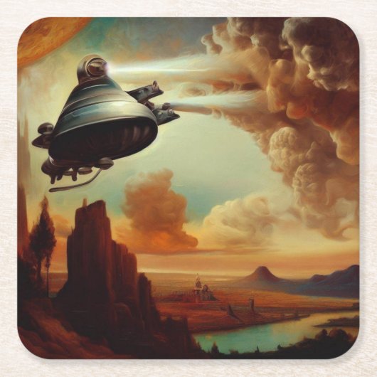 SF Italiaanse Masters Stijl 3 Kartonnen Onderzetters (Voorkant)