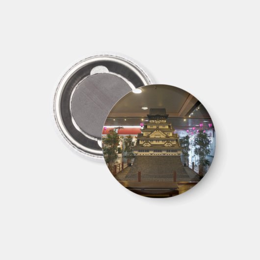 SF Japan Osaka Castle Replica #2 Magnet (Voorkant / Achterkant)