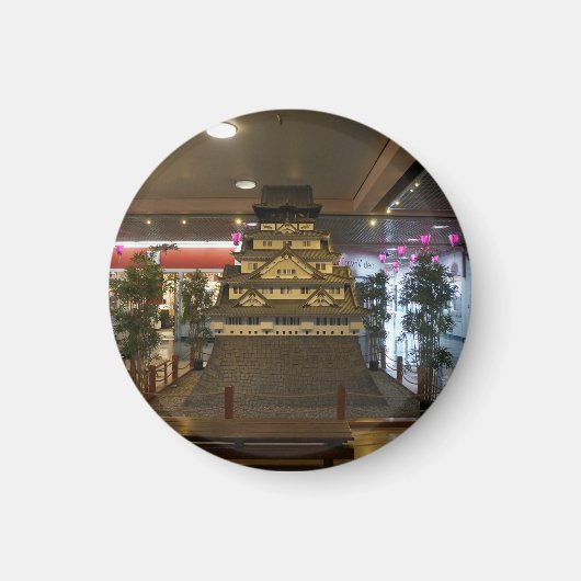 SF Japan Osaka Castle Replica #2 Magnet (Voorkant)