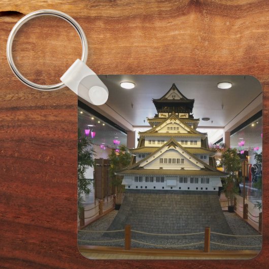 SF Japan Osaka Castle Replica Sleutelhanger (Voorkant)