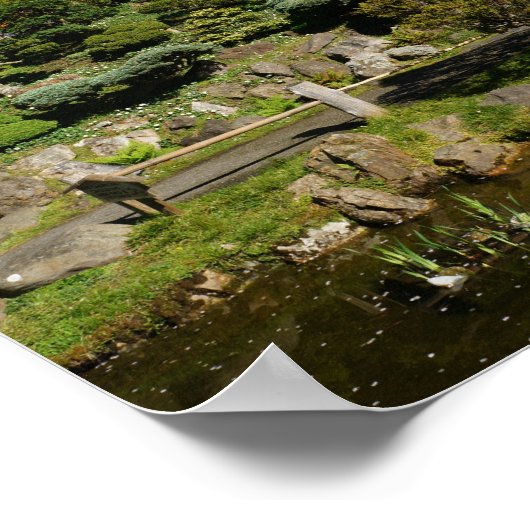 SF Japans Poster voor theebedden (Hoek)