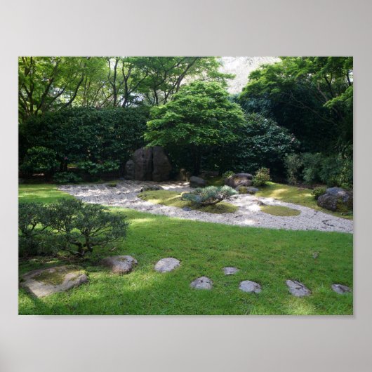 SF Japans Tea Garden Zen Garden #2 Poster (Voorkant)