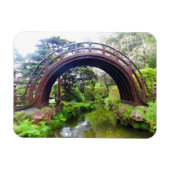 SF Japanse Tea Garden Drum Bridge #2 Magnet Magneet (Horizontaal)