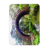 SF Japanse Tea Garden Drum Bridge #2 Magnet Magneet (Verticaal)