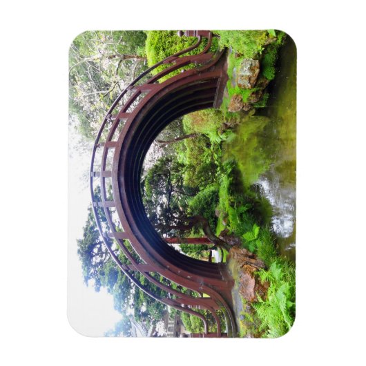 SF Japanse Tea Garden Drum Bridge #2 Magnet Magneet (Verticaal)