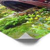 SF Japanse Tea Garden Drum Bridge #3 Poster (Hoek)