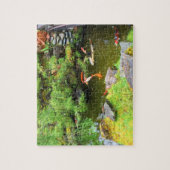 SF Japanse tea Garden Koi Pond #1 Jigzaag Puzzle Legpuzzel (Verticaal)