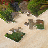 SF Japanse tea Garden Temple Gate#3 Jigzaag Puzzle Legpuzzel (Zijkant)