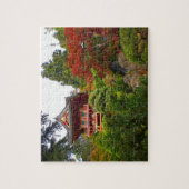 SF Japanse tea Garden Temple Gate#3 Jigzaag Puzzle Legpuzzel (Verticaal)