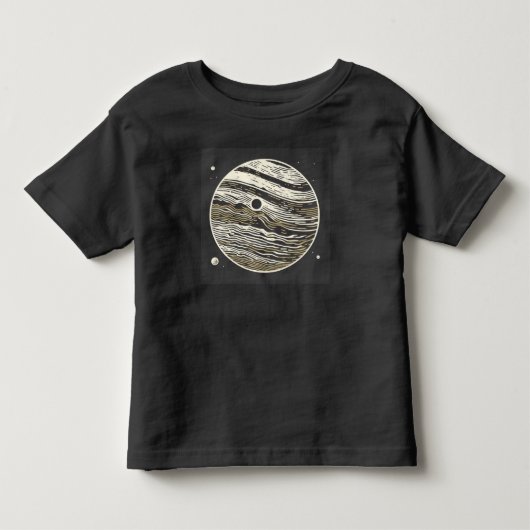SF Jupiter Woodcut 1 Kinder Shirts (Voorkant)