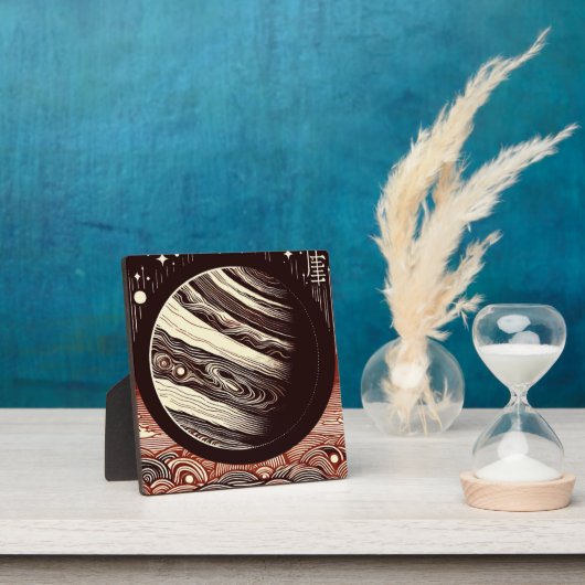 SF Jupiter Woodcut 2 Fotoplaat (Insitu)