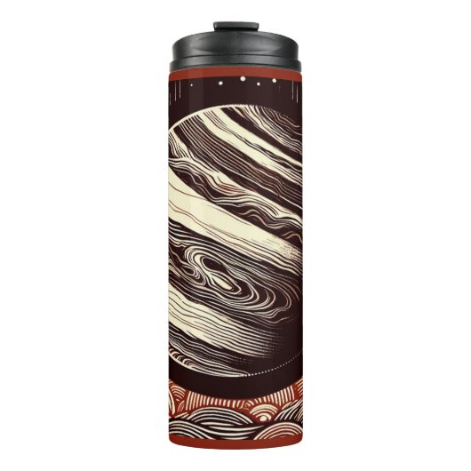 SF Jupiter Woodcut 2 Thermosbeker (Voorkant)