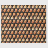 SF Jupiter Woodcut 3 Cadeaupapier (Vlak)