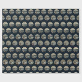 SF Jupiter Woodcut 4 Cadeaupapier (Vlak)