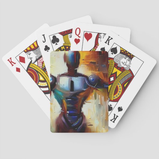 SF - Kunstmatige Intelligentie Held (1) Pokerkaarten (Achterkant)