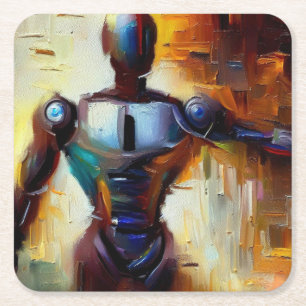 SF - Kunstmatige Intelligentie Hero 1 Kartonnen Onderzetters