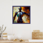 SF - Kunstmatige Intelligentie Hero 1 Poster (Keuken)