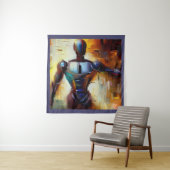 SF - Kunstmatige Intelligentie Hero 1 Wandkleed (In situ)