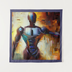 SF - Kunstmatige Intelligentie Hero 1 Wandkleed