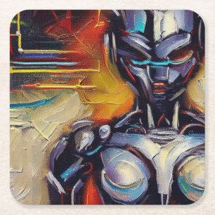 SF - Kunstmatige Intelligentie Hero 2 Kartonnen Onderzetters