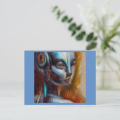 SF - Kunstmatige Intelligentie Hero 3 Briefkaart (Staand voorkant)