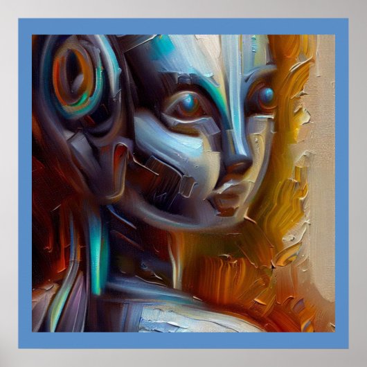 SF - Kunstmatige Intelligentie Hero 3 Poster (Voorkant)