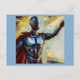 SF - Kunstmatige Intelligentie Hero 4 Briefkaart