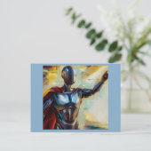 SF - Kunstmatige Intelligentie Hero 4 Briefkaart (Staand voorkant)