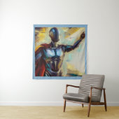 SF - Kunstmatige Intelligentie Hero 4 Wandkleed (In situ)