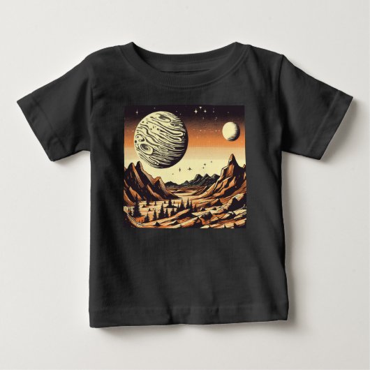 SF Mars Landschap Houtsnede 1 (Voorkant)