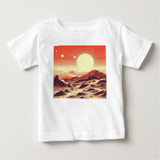 SF Mars Landschap Houtsnede 2