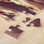 SF Mars Landschap Houtsnede (2) Legpuzzel (Zijkant)