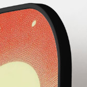 SF Mars Landschap Houtsnede (2) Pickleball Paddle (Links Detail)