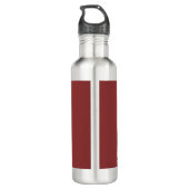 SF Mars Landschap Houtsnede 2 Waterfles (Achterkant)