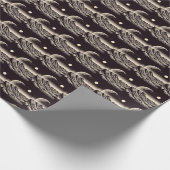 SF Mars Landschap Houtsnede 3 Cadeaupapier (Hoek)