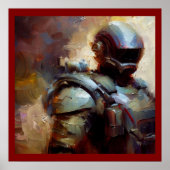 SF - Militaire Held 3 Poster (Voorkant)