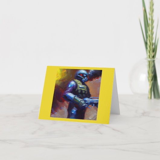 SF - Militaire Held 4 Kaart (Voorkant)