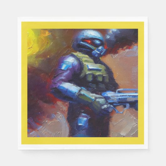 SF - Militaire Held 4 Servet (Voorkant)