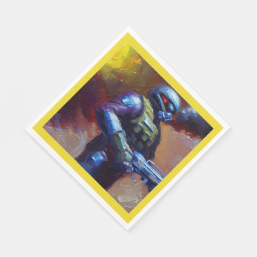 SF - Militaire Held 4 Servet (Hoek)