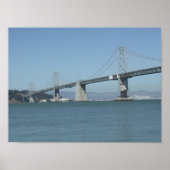 SF Oakland Bay Bridge Poster (Voorkant)