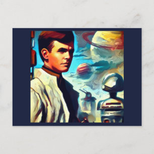 SF Pulp Magazine Hoesje Stijl 2 Briefkaart